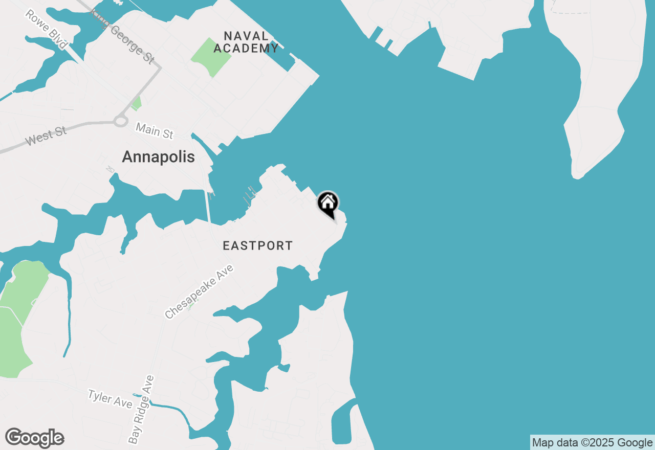 Map of 3 Chester Avenue, Annapolis, MD 21403