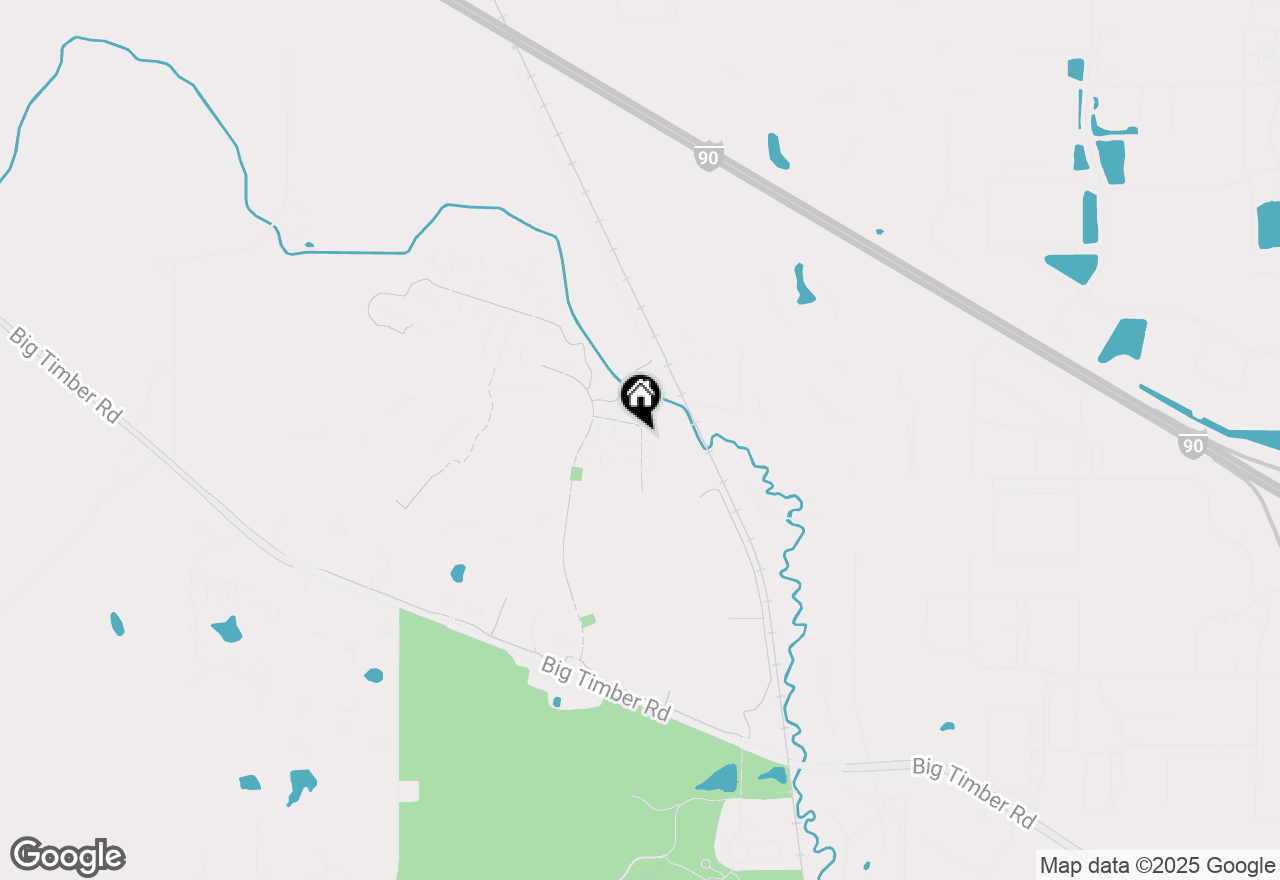 Map of (Address confidential), Gilberts, Illinois 60136