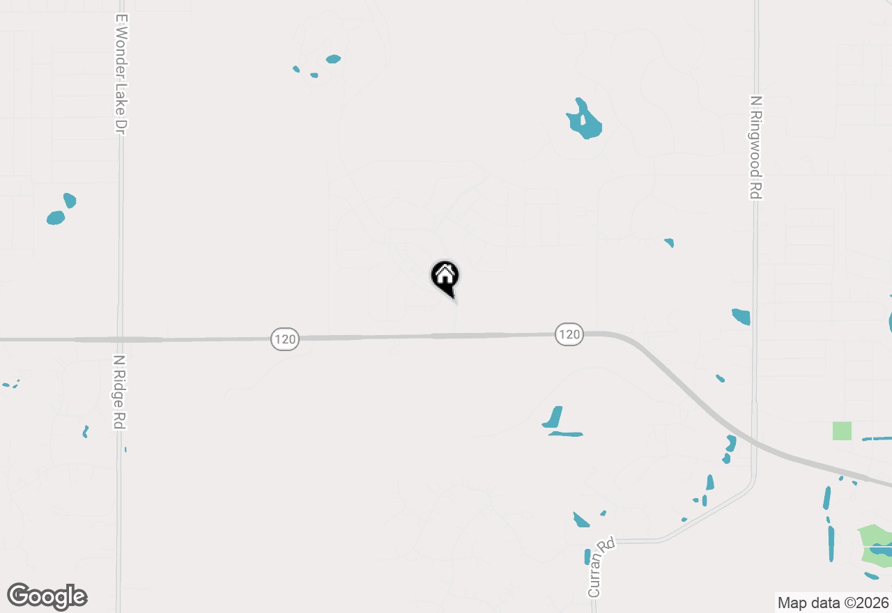 Map of 6555 Walnut Court, Wonder Lake, IL 60097