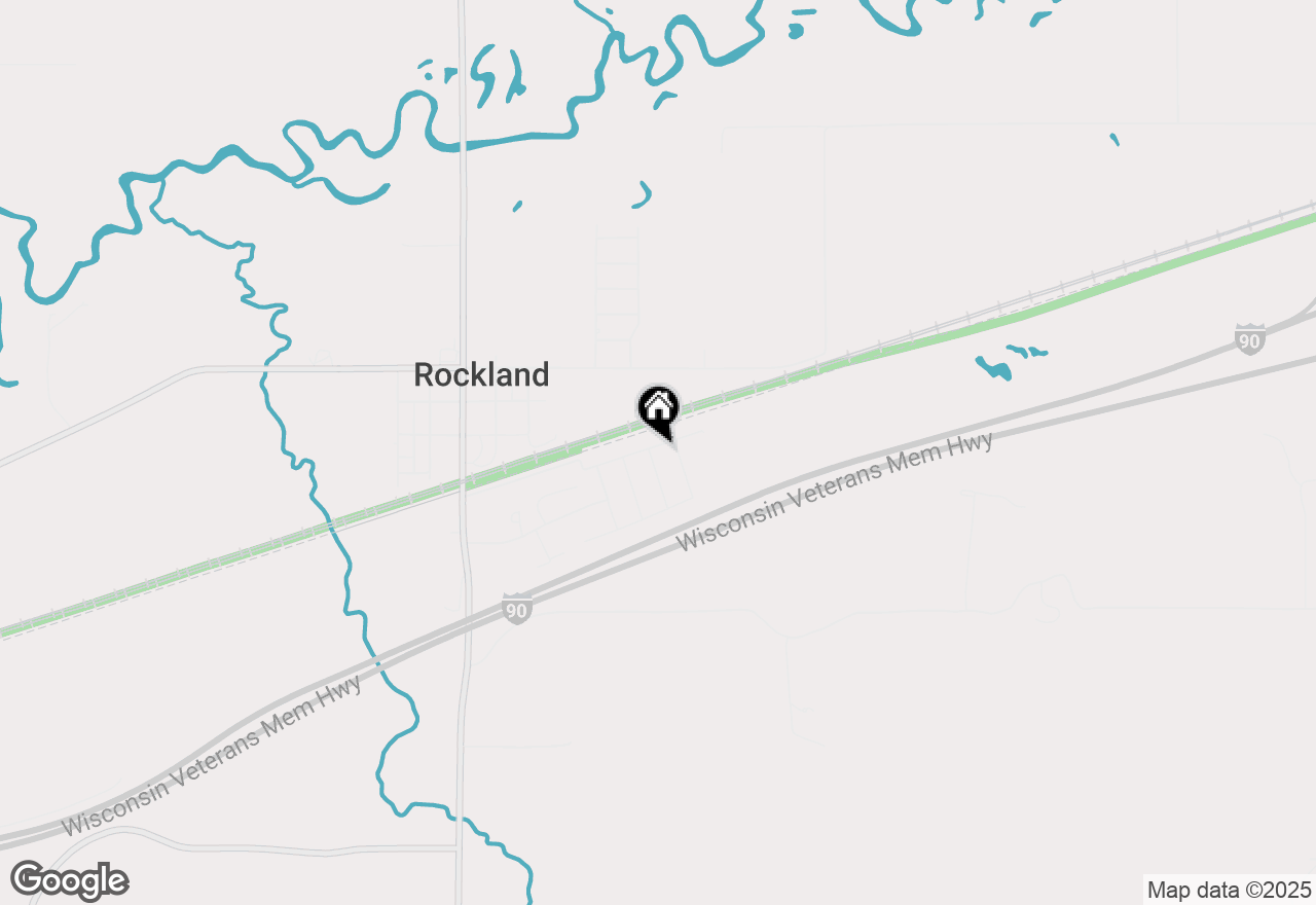 Map of 1606 Black Oak Dr, Rockland, WI 54653