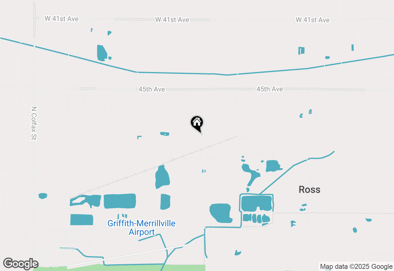 Map of 4315 W 47th Avenue, Gary, IN 46408
