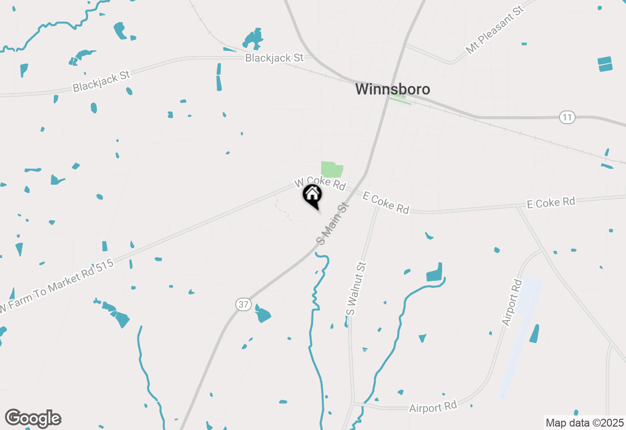 Map of 302 Lee Ray Drive, Winnsboro, TX 75494