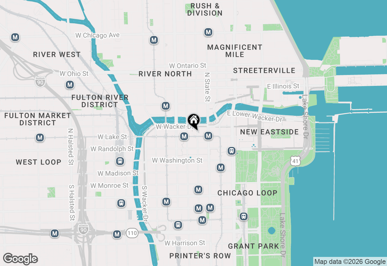 Map of 200 N Dearborn Street #1007, Chicago, IL 60601