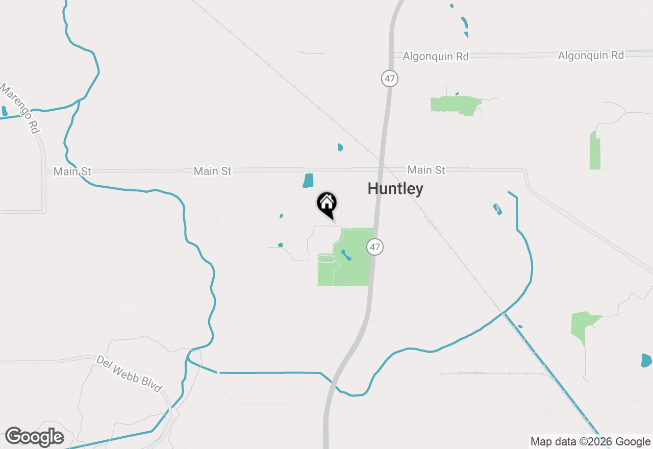 Map of 14495 Tawny Lane, Huntley, IL 60142