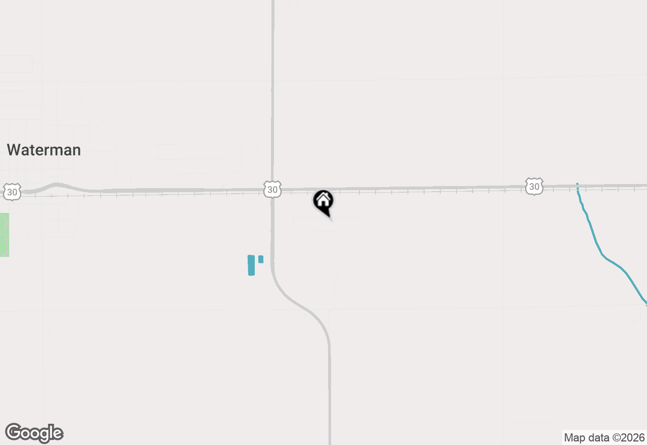 Map of 215 Buchanan Drive, Waterman, IL 60556