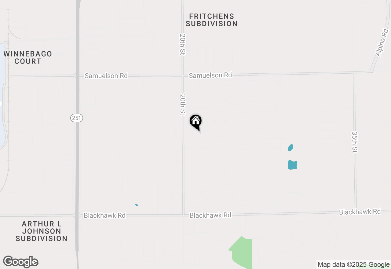 Map of 3001 Dallas Road, Rockford, IL 61109