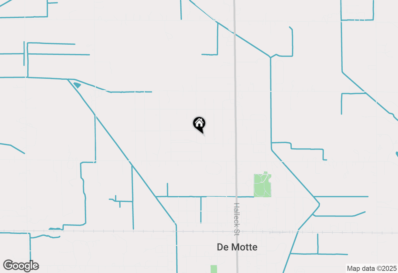 Map of 319 Dogwood Street Nw, Demotte, IN 46310