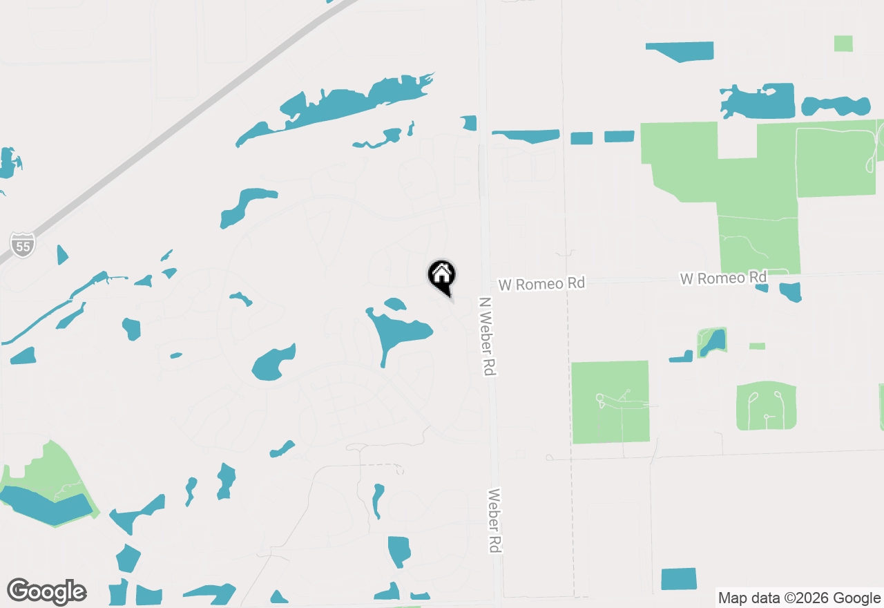 Map of 21009 W Torrey Pines Court, Plainfield, IL 60544