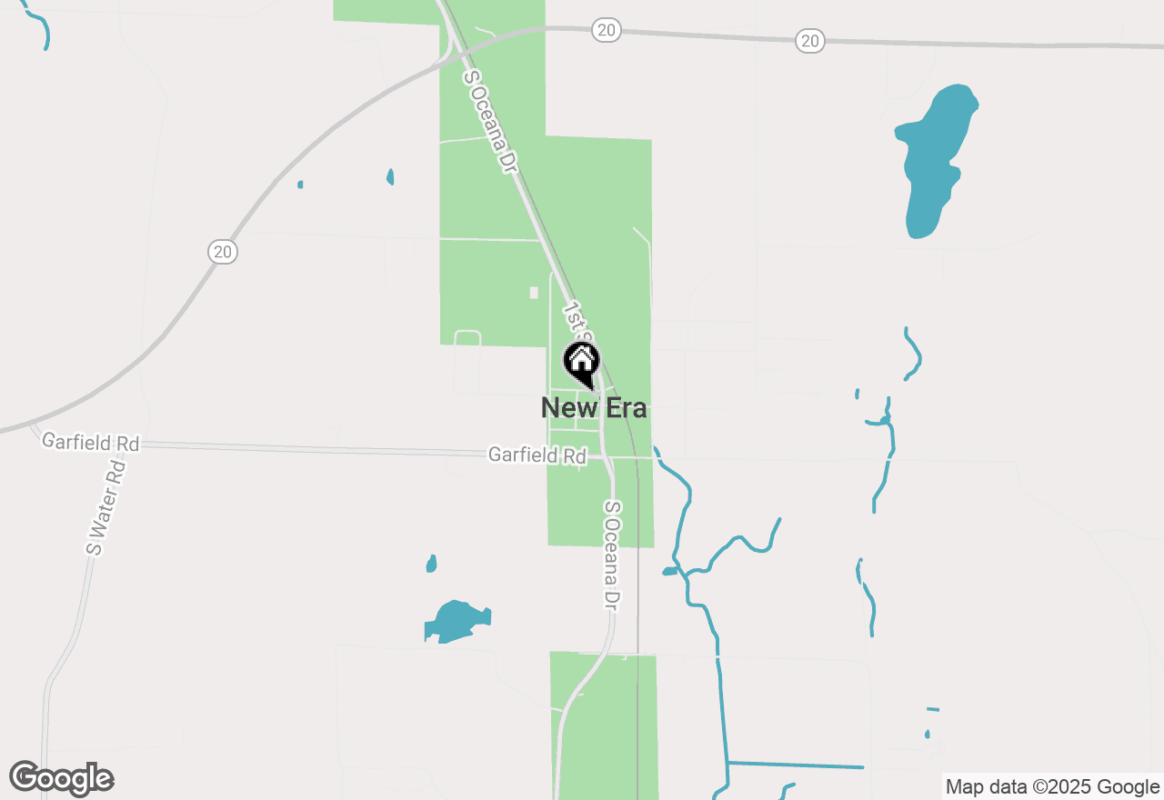 Map of 2642 Ray Ave, New Era, MI 49446