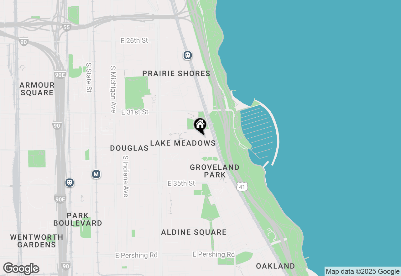 Map of 601 E 32nd Street #210, Chicago, IL 60616