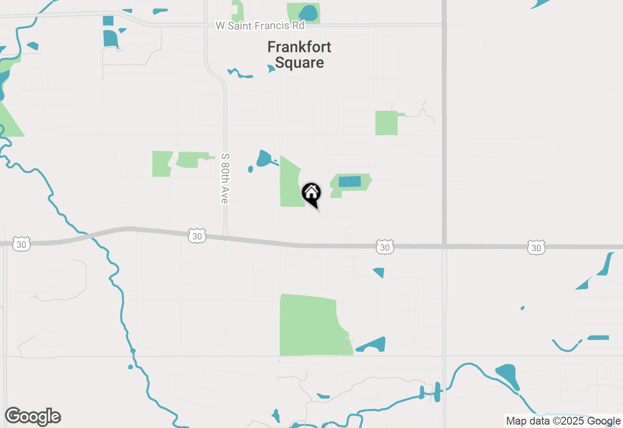 Map of 7658 W Glenshire Drive, Frankfort, IL 60423