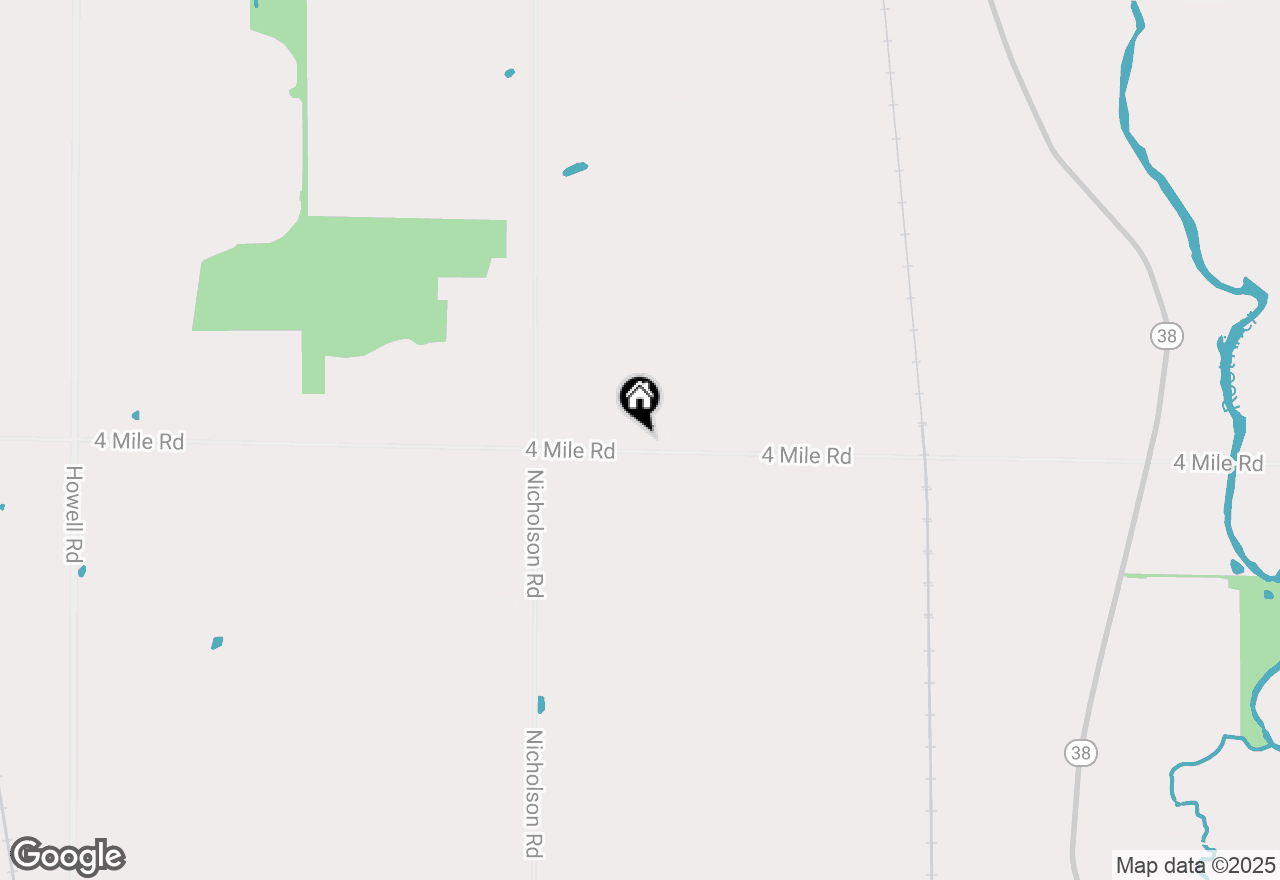 Map of 8628 4 Mile Rd, Franksville, WI 53126