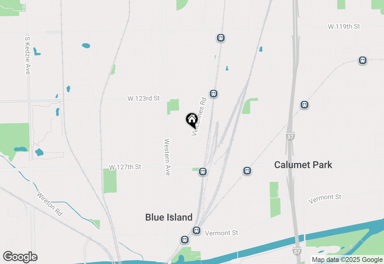 Map of 12510 Vincennes Road #6, Blue Island, IL 60406