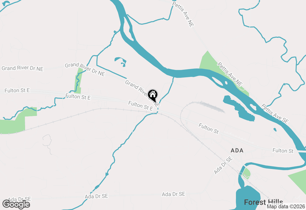 Map of 6749 Fulton Street E #A, Ada, MI 49301