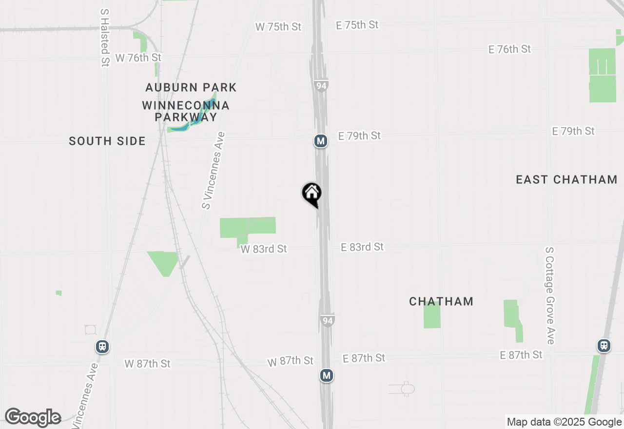 Map of 8148 S Lafayette Avenue, Chicago, IL 60620