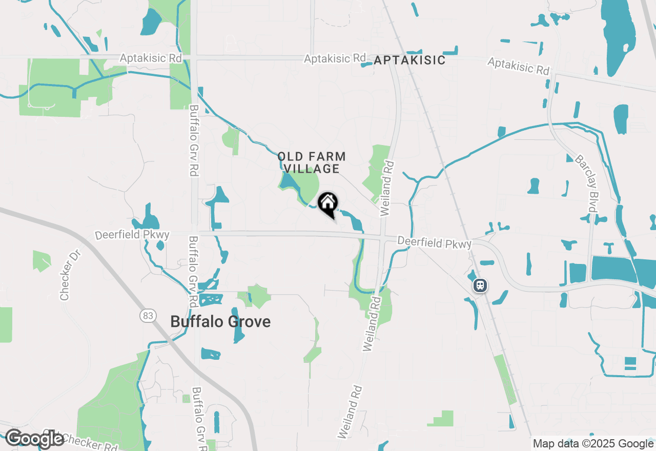 Map of 196 White Branch Court, Buffalo Grove, IL 60089