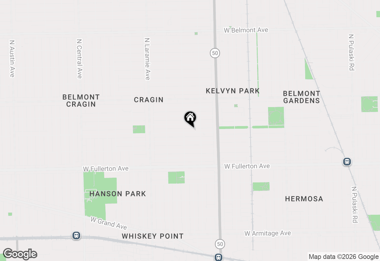 Map of 4938 W Wrightwood Avenue, Chicago, IL 60639