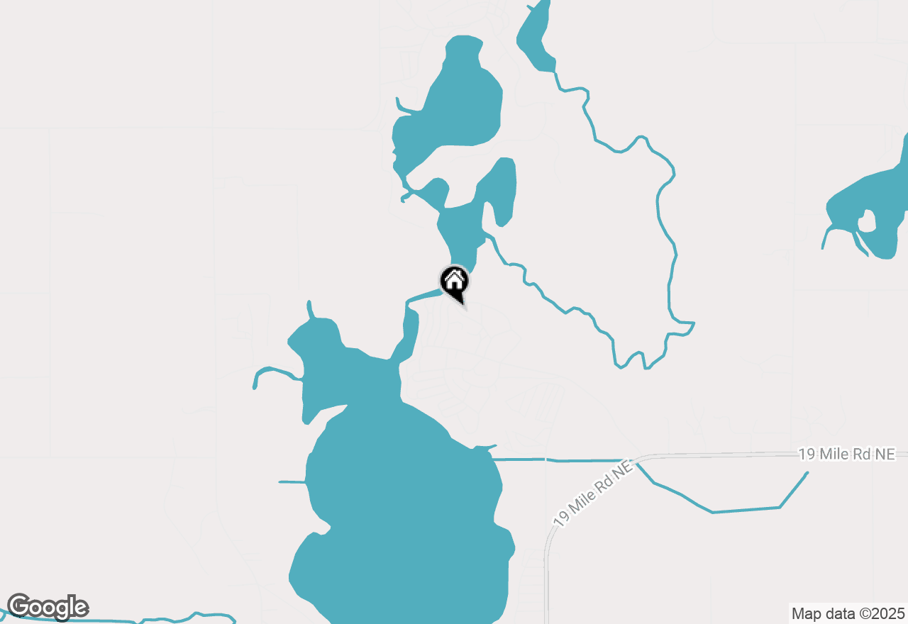 Map of 13033 19 Mile Rd Lot 65, Gowen, MI 49326