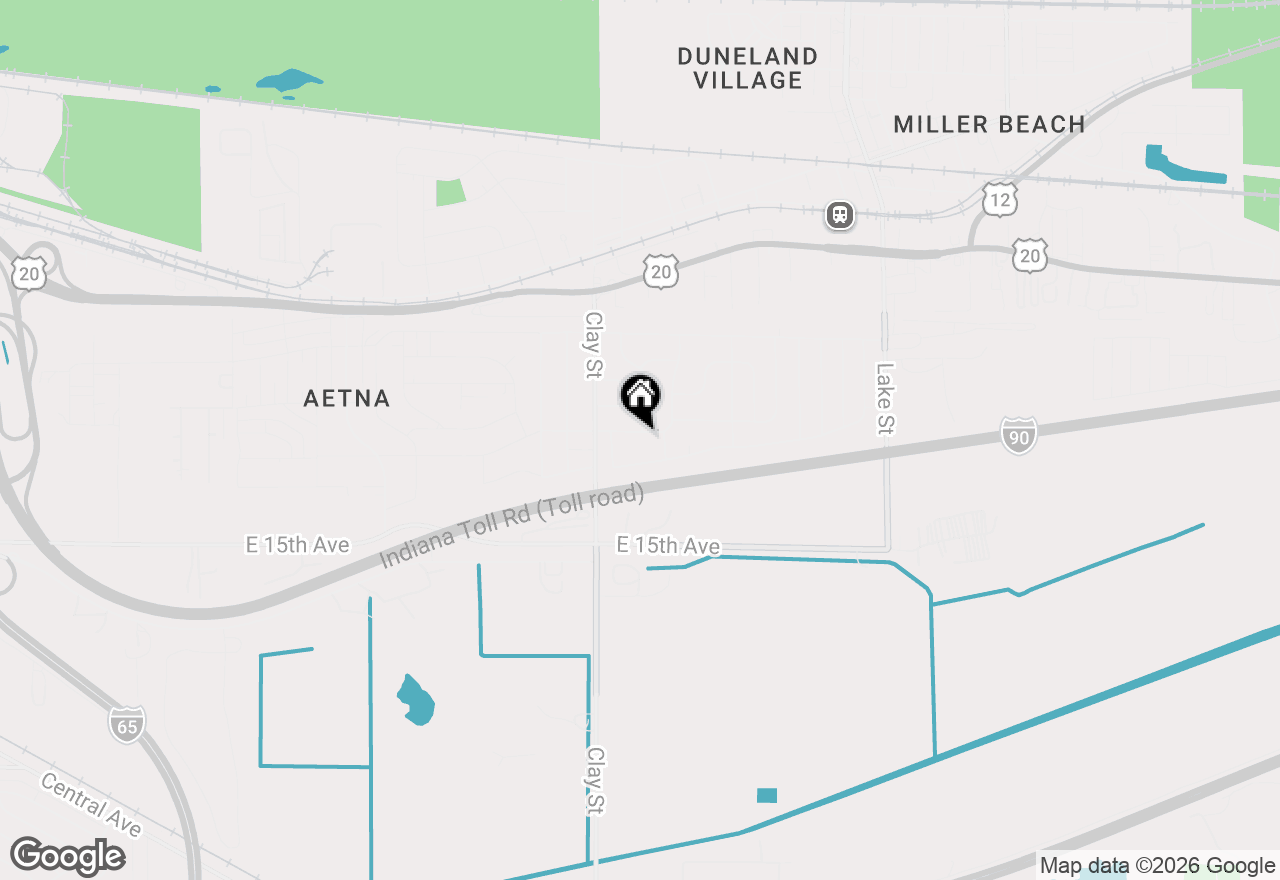 Map of 5025 E 13th Avenue, Gary, IN 46403