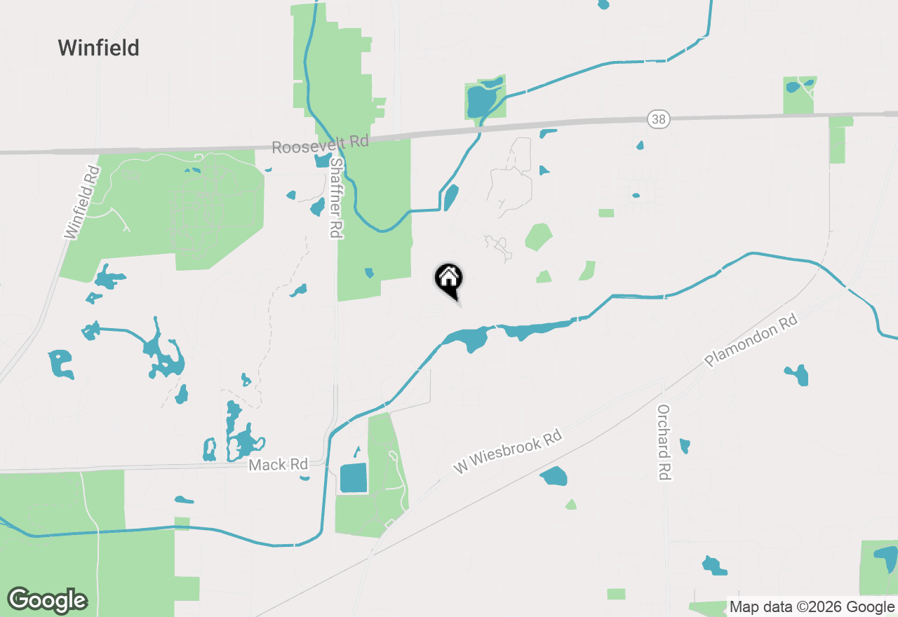 Map of 1424 Stonebridge Circle #L4, Wheaton, IL 60189