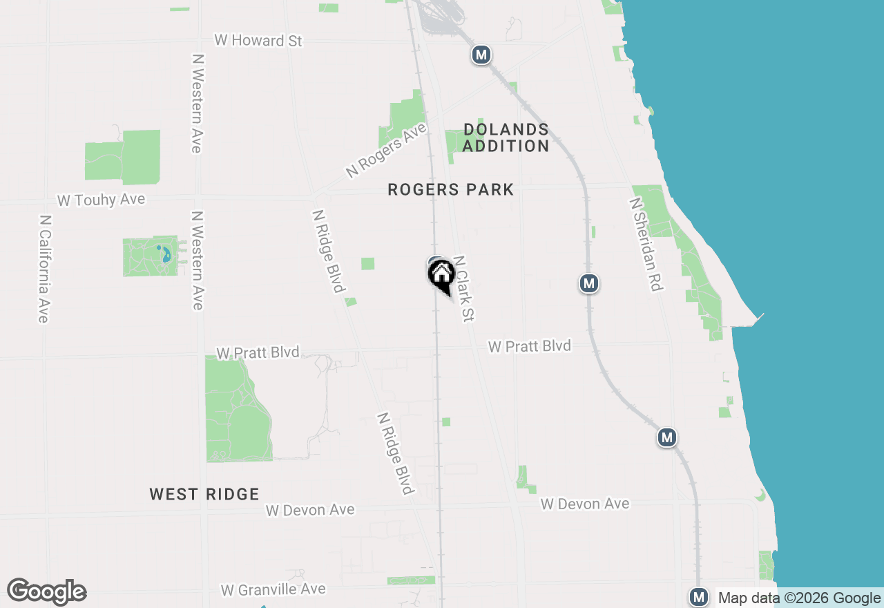 Map of 6925 N Ravenswood Avenue, Chicago, IL 60626