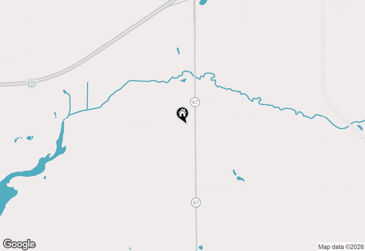 Map of 4939 Mound Rd, Elkhorn, WI 53121