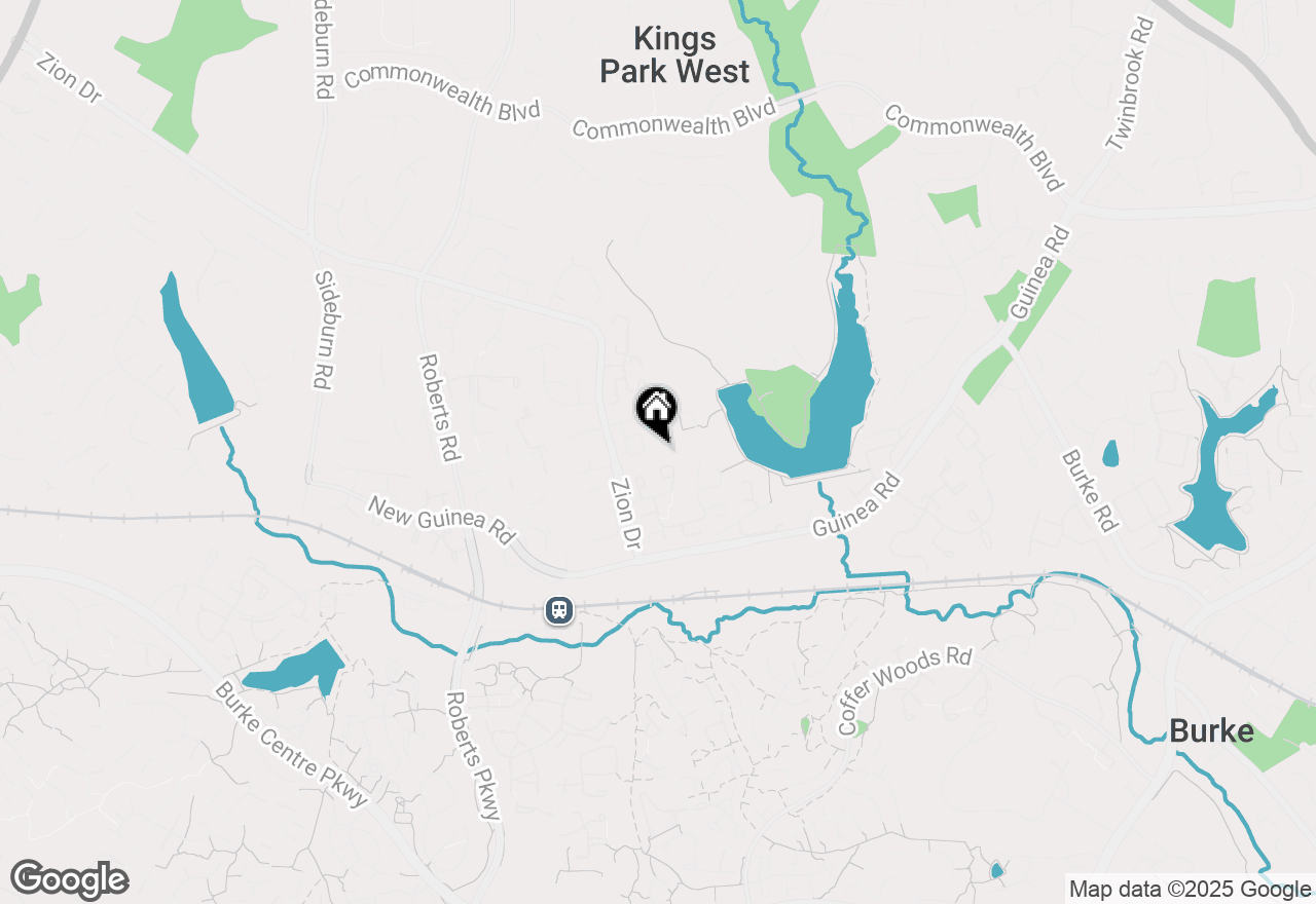 Map of 5429 Crows Nest Court, Fairfax, VA 22032