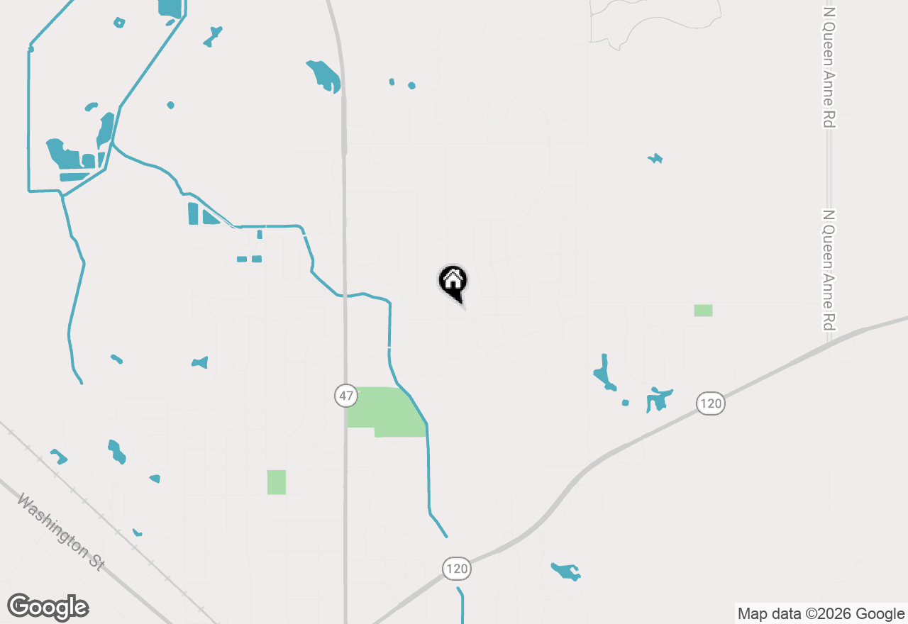Map of 602 Hickory Road, Woodstock, IL 60098