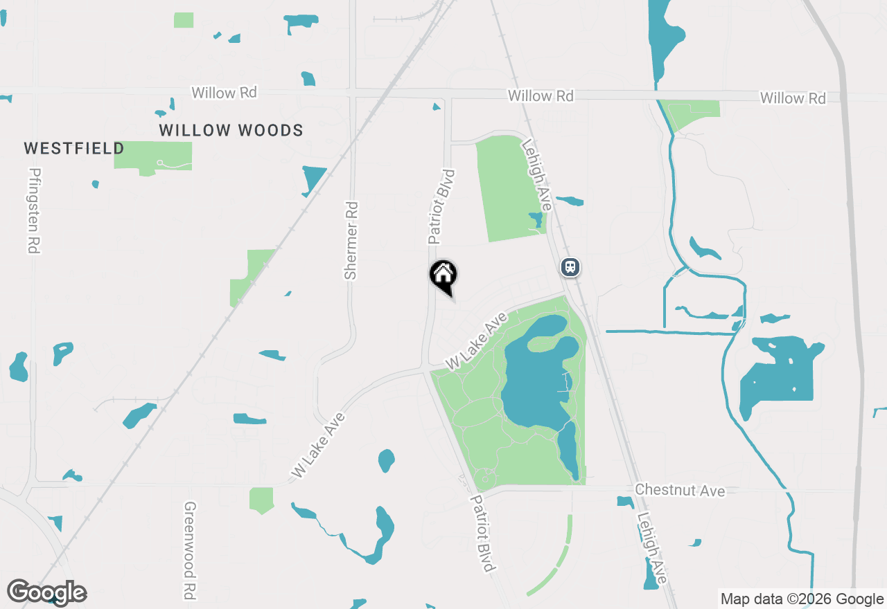 Map of 2664 Goldenrod Lane, Glenview, IL 60026