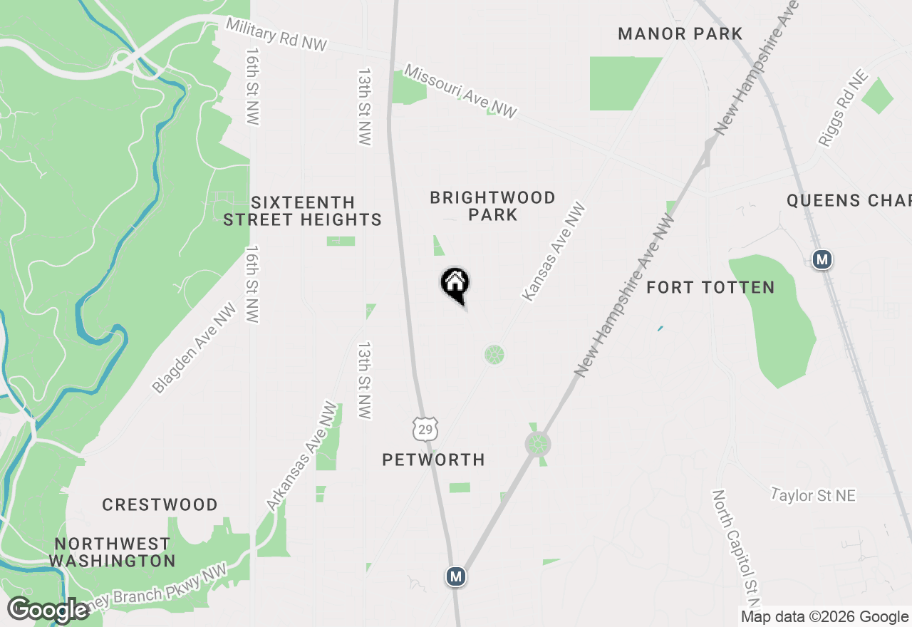 Map of 809 Delafield Nw, Washington, DC 20011