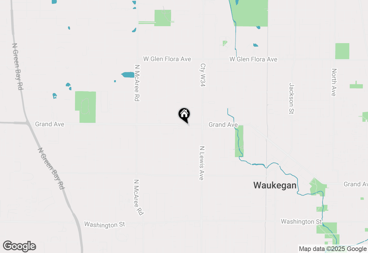 Map of 2101 Grand Avenue, Waukegan, IL 60085