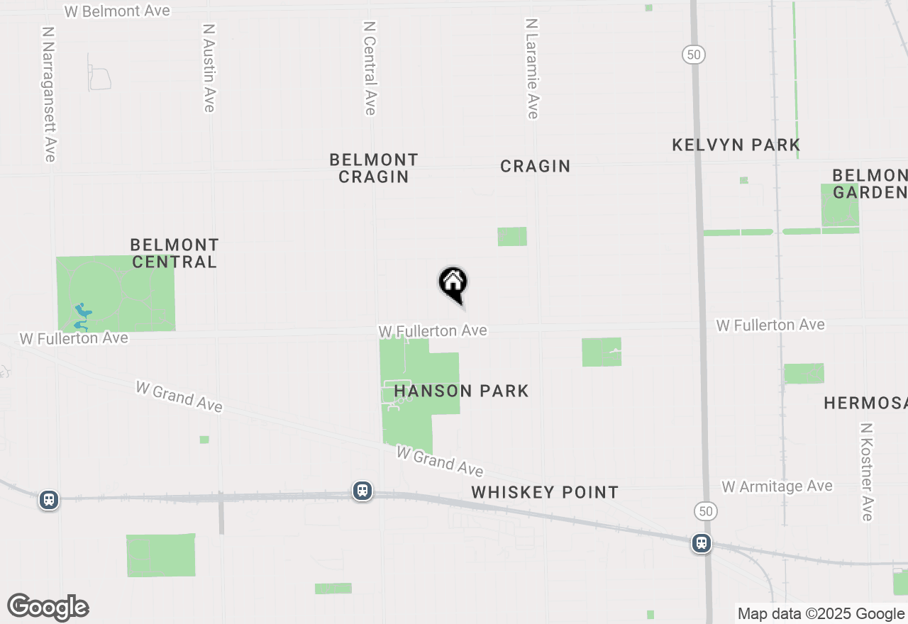 Map of 2422 N Long Avenue, Chicago, IL 60639