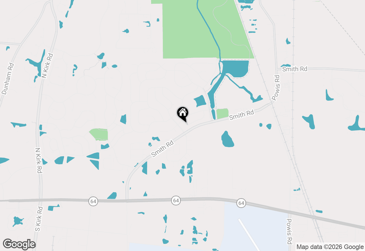 Map of 2470 Fairchild Lane, West Chicago, IL 60185