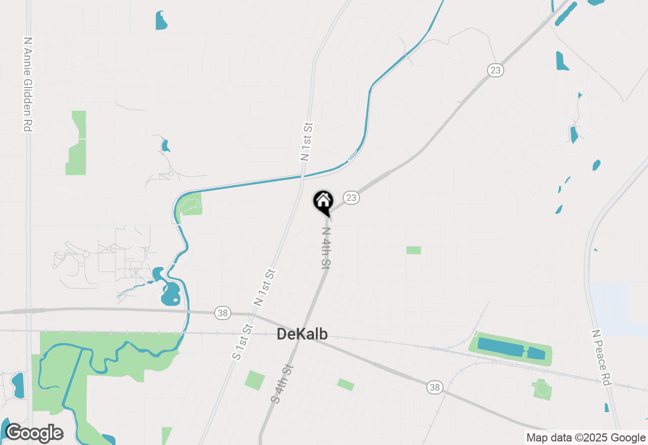 Map of 324 Sycamore Road #LL, Dekalb, IL 60115