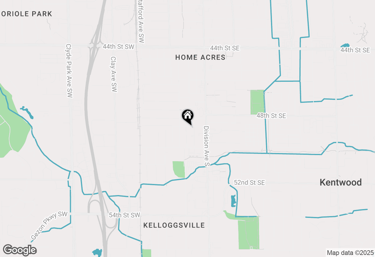Map of 62 Holly Street Sw, Grand Rapids, MI 49548