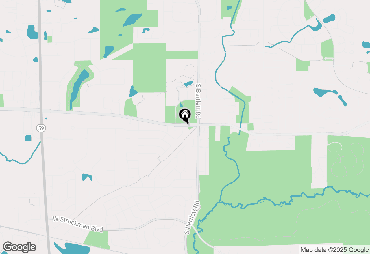 Map of 537 W Stearns Road, Bartlett, IL 60103