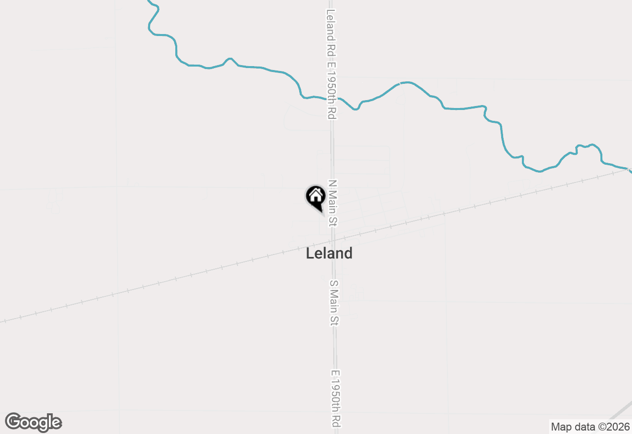 Map of 200 N Liberty Street, Leland, IL 60531