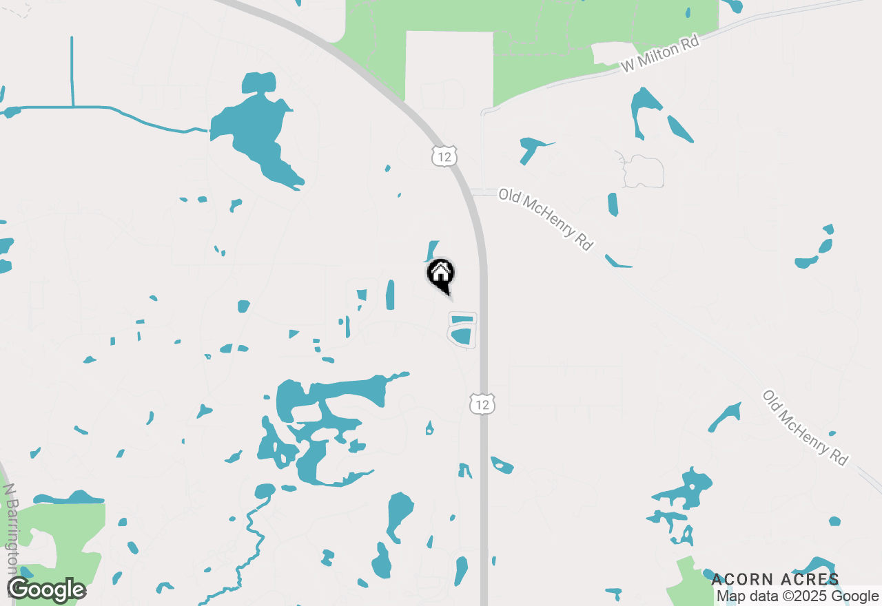 Map of 45 Candlewood Drive, North Barrington, IL 60010