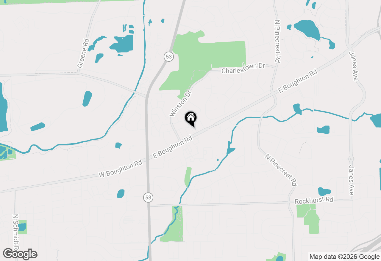 Map of 513 Dubois Circle, Bolingbrook, IL 60440