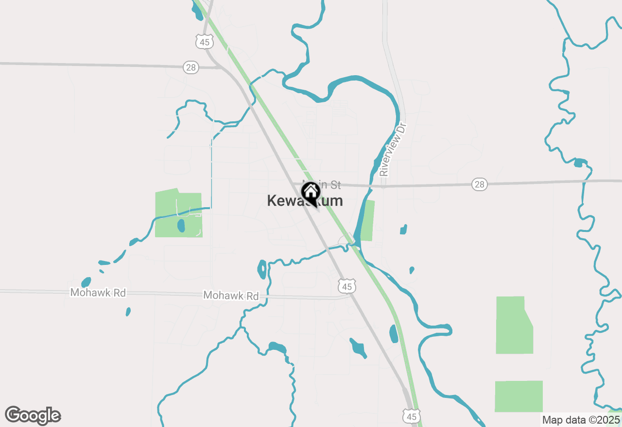 Map of 1204 Fond Du Lac Ave, Kewaskum, WI 53040