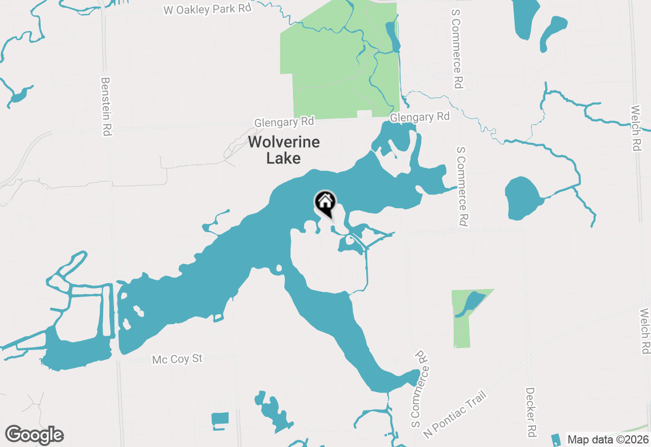 Map of 2323 Solano Drive, Wolverine Lake, MI 48390