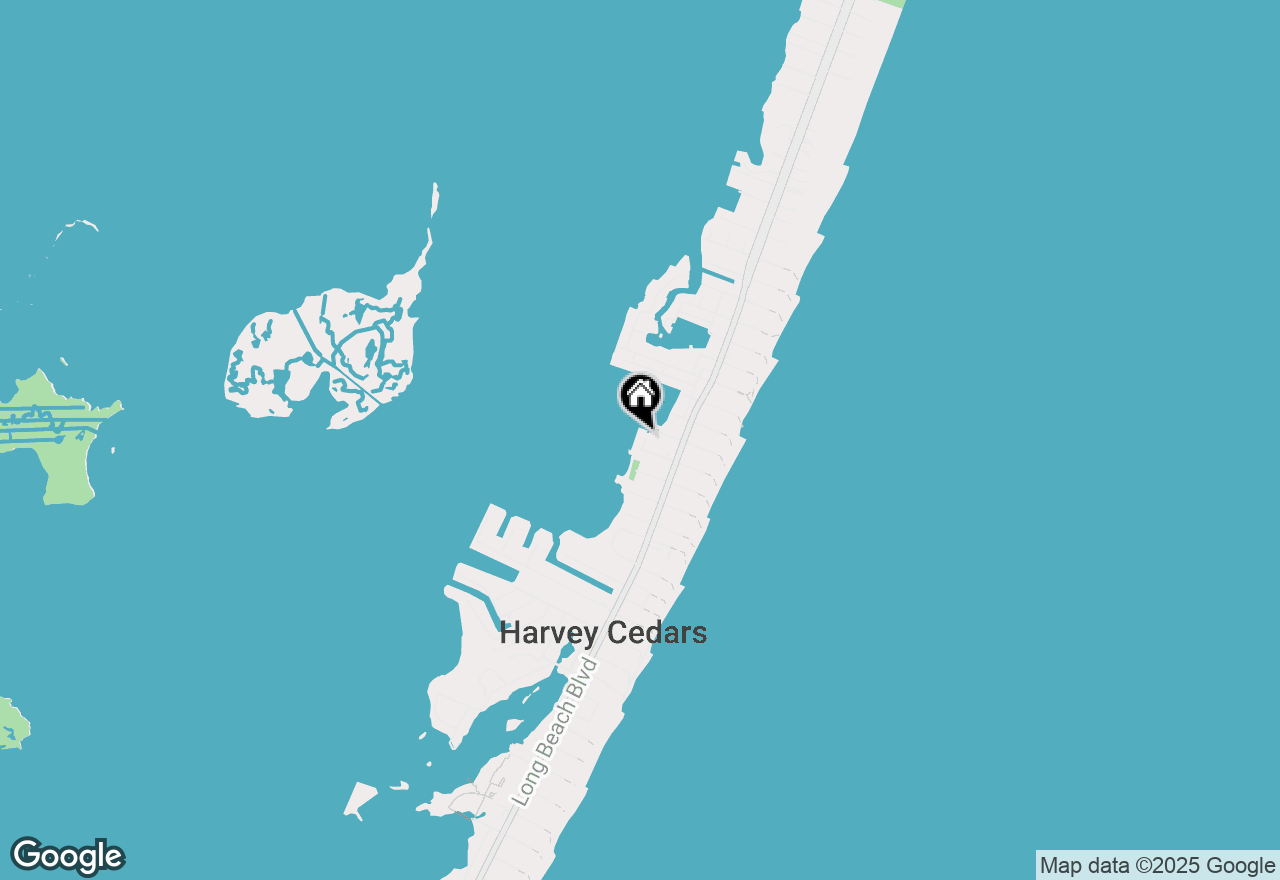 Map of 17 E 76th Unit 3 Street, Harvey Cedars, NJ 08008