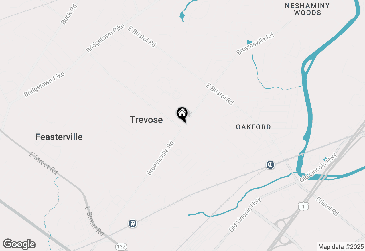 Map of 1812 Brownsville Road, Feasterville Trevose, PA 19053