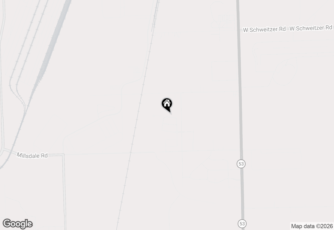 Map of 3702 Stockton Drive, Joliet, IL 60436