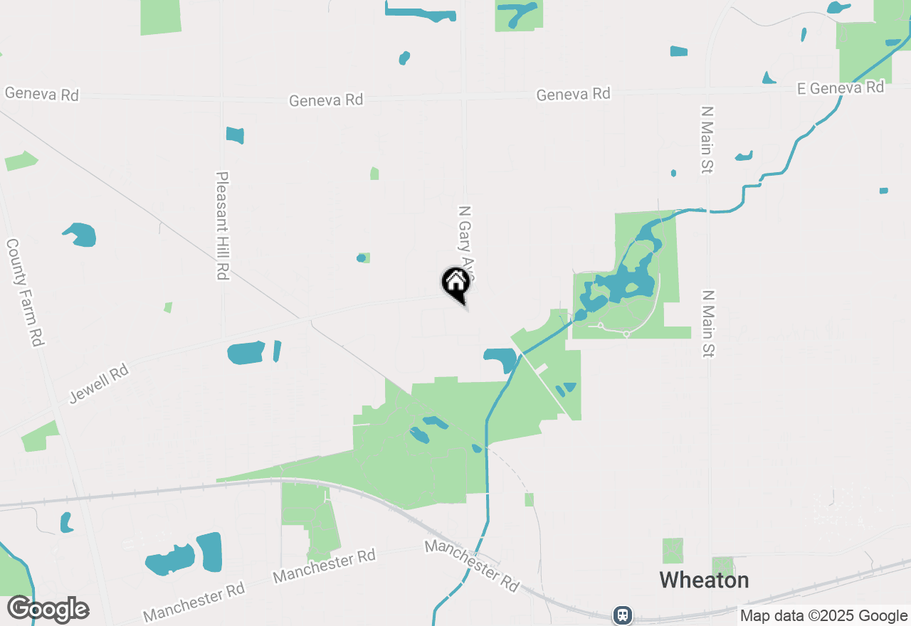 Map of 1034 Oakview Drive, Wheaton, IL 60187