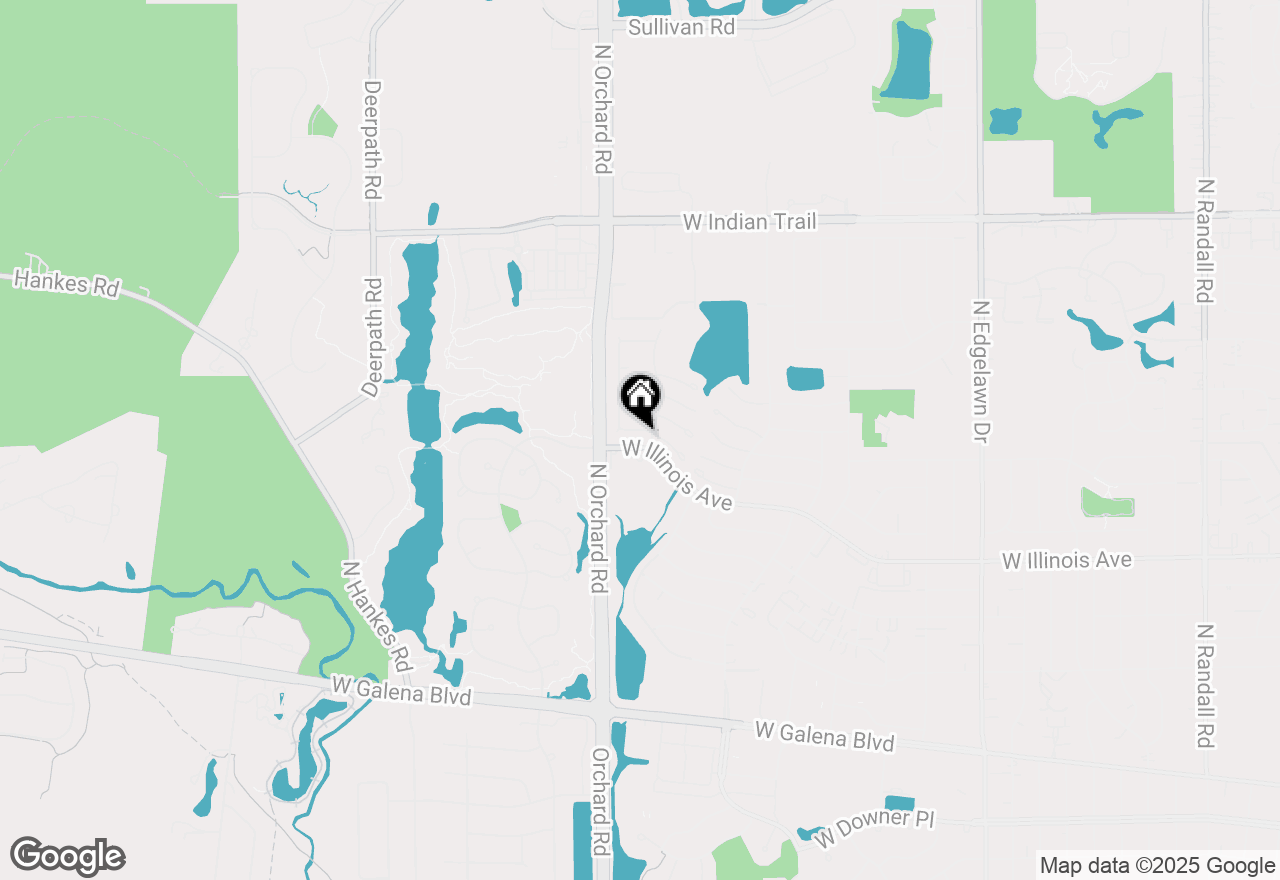 Map of 750 Shady Lane, Aurora, IL 60506