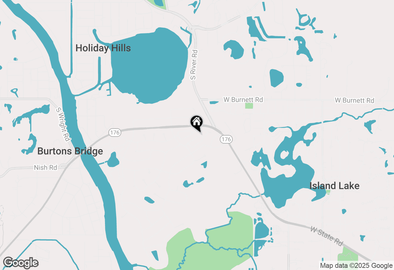 Map of 624 Yale Lane, Island Lake, IL 60042