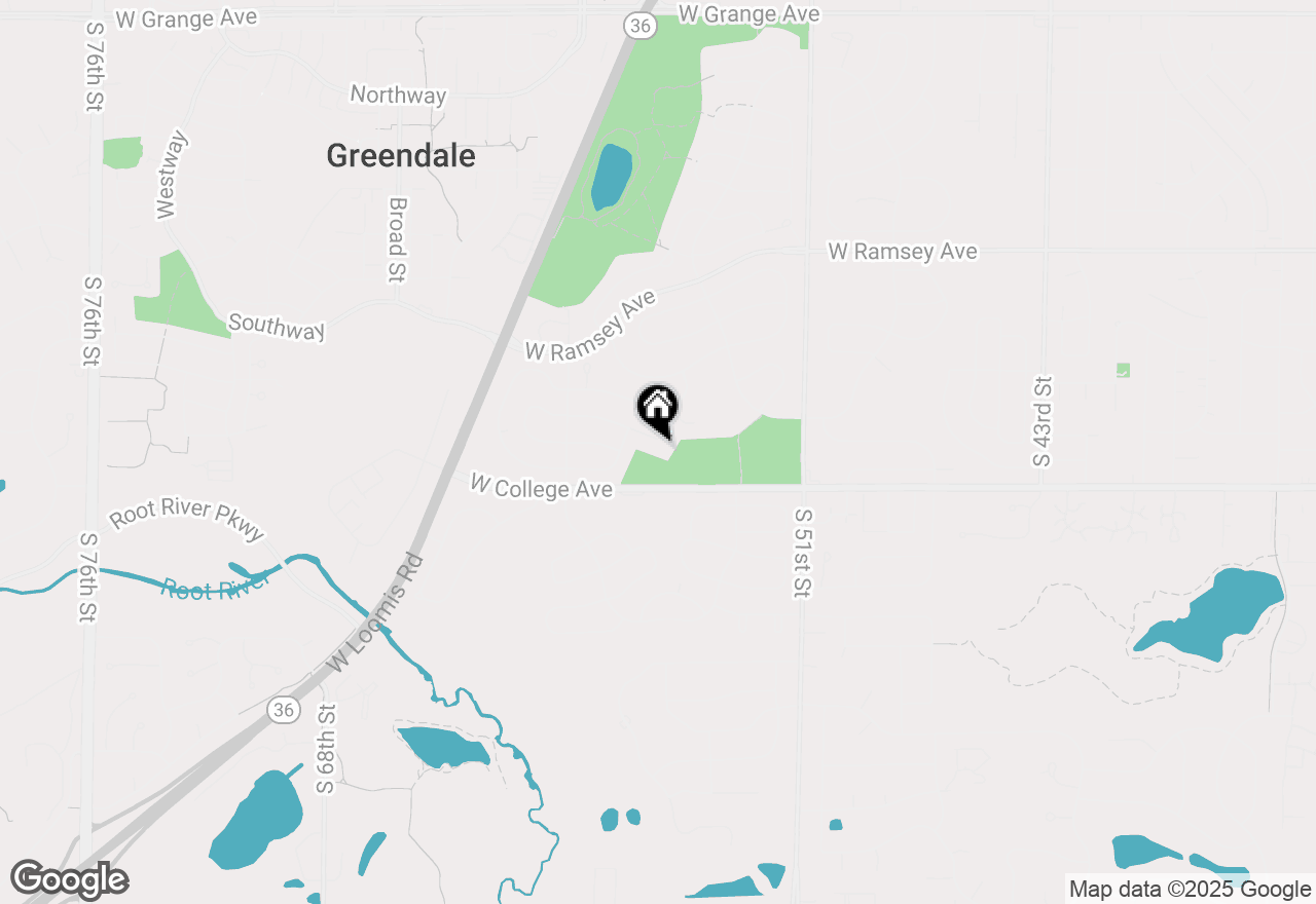 Map of 5679 Oriole Ct, Greendale, WI 53129