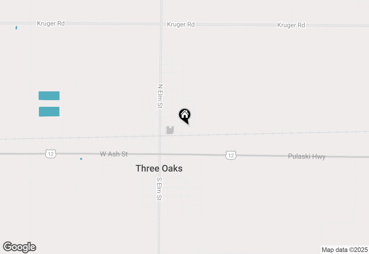 Map of 202 Maple Street, Three Oaks, MI 49128