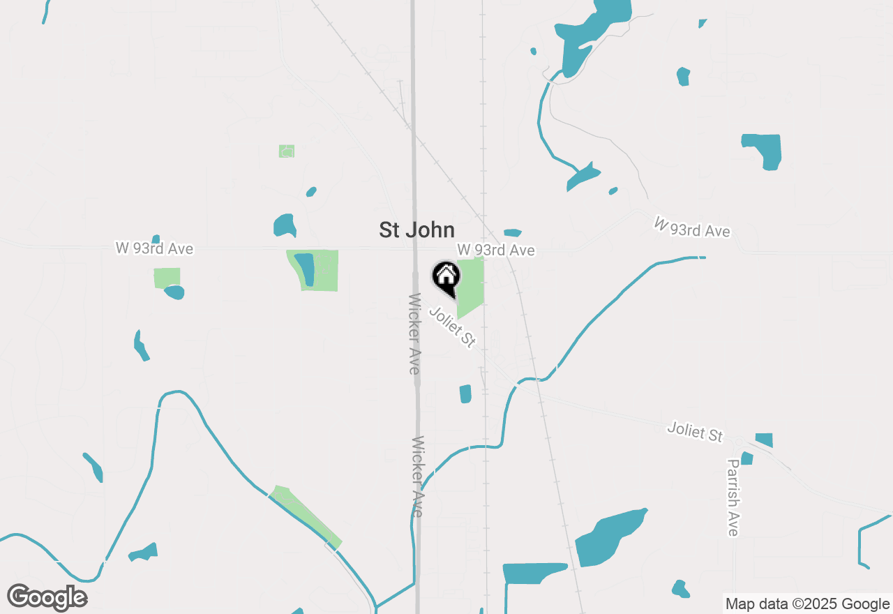 Map of 9473-9031 Joliet Street, St. John, IN 46373